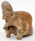 PRECOLUMBIAN TERRACOTTA FIGURE