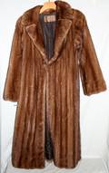090480 HENRI BENDEL  HUDSONS FUR COAT  JACKET