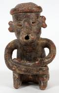 PRECOLUMBIAN TERRACOTTA FIGURE