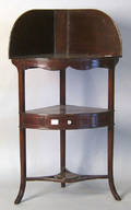 George III mahogany washstand