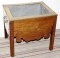 072447 CHIPPENDALE STYLE MAHOGANY STANDPLANTER