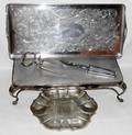 071506 SILVERPLATE SERVING PIECES  UTENSILS