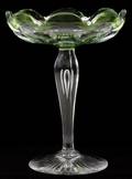 CRYSTAL OVERLAY COMPOTE C 1900