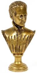 FRANCISJOSEPH BOSIOBRONZE BUST FORM WAX SEAL