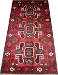 PERSIAN KURD WOOL RUG C 19401980