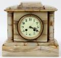 JAPY FRERES FRENCH ONYX MANTEL CLOCK C 1910