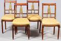 FRENCH EMPIRE STYLE SIDE CHAIRS 4 PCS