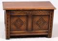 OAK HINGED CHEST C 1900