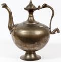 CHINESE CEREMONIAL METAL EWER