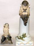 ROYAL COPENHAGEN PORCELAIN FIGURINES 2 PCS