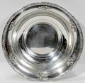 090549 FISHER STERLING SILVER ROSE BOUQUET BOWL