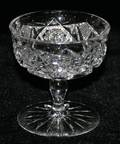 082466 HAWKES  CO CUT GLASS SHERBET H 33