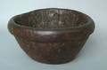 Early Native American carved burl bowl 19th c