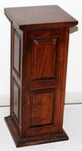 WALNUT PEDESTAL
