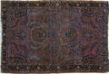Sarouk throw rug ca 1920