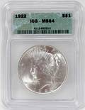 080589 ICG PEACE DOLLAR LIBERTY HEAD STANDING EAGLE