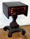 071553 EMPIRE MAHOGANY DROP LEAF STAND C 1820