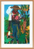 ROMARE BEARDEN COLOR LITHOGRAPH