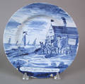 Dutch delft plate