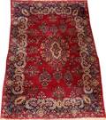 SAROUK HAND WOVEN WOOL RUG