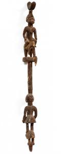 YORUBA WOOD OSHE SHANGO NIGERIA