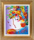 PETER MAX ACRYLIC ON CANVAS
