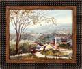 EDWARD WILLIS REDFIELD OIL ON ARTIST BOARD