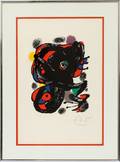 JOAN MIRO LITHOGRAPH 1976