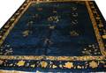 ANTIQUE CHINESE HAND WOVEN WOOL RUG