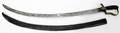 090007 ETHIOPIAN SWORD W ENGRAVED STEEL BLADE L32