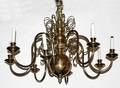 090033 CONTINENTAL BRASS CHANDELIER H28 DIA32