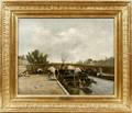 082055 AFTER JOHAN BARTHOLD JONGKIND OIL ON CANVAS