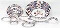 081015 SPODE SHIMA PORCELAIN DINNER SERVICE