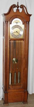 081050 COLONIAL GRANDFATHER CLOCK WESTMINSTER CHIMES