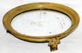 072050 SECOND EMPIRE DORE BRONZE ROUND PLATEAU MIRROR