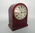 Mahogany mantle clock