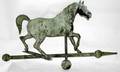 071047 AMERICAN COPPER HORSE WEATHERVANE C 1880