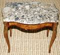 071043 FRENCH LOUIS XV STYLE COCKTAIL TABLE W MARBLE