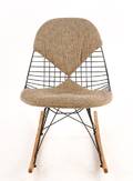MCM Eames Wire Mesh  Tweed Bikini Rocker