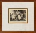 JOHN SLOAN ETCHING ON PAPER 1905