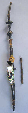 Prussian pipe with a porcelain bowl