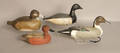 Group of four duck decoys