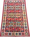 KILIM ORIENTAL RUG SEMI ANTIQUE