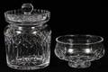 WATERFORD CRYSTAL BISCUIT JAR  BOWL