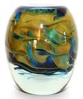KENT FOREST IPSEN STUDIO GLASS VASE 1977