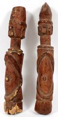 WAJA  MAMA WOOD ANCESTOR FIGURES NIGERIA