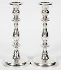 ELLMORE SILVER CO STERLING WEIGHTED CANDLESTICKS
