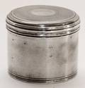 ENGLISH STERLING PATCH BOX LONDON C 1820