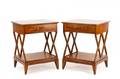 Pair of MCM Side Tables Likely Renzo Rutili