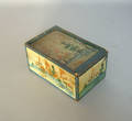 Paint decorated slide lid box